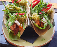 5 SPICE CHINESE TACOS